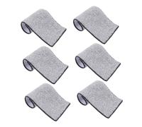 NOLITOY 6 pièces Recharge Balai Serpillère de Remplacement Réutilisables Fibres Absorbantes pour Nettoyage des Sols Durs et Stratifiés sans Compatibles Carrelage