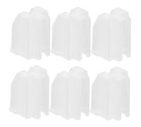 NOLITOY 6 pièces Record Player Stylus Needle Covers Protective Caps For Turntable Needles Vinyl Record Player Stylus Guards