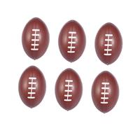 NOLITOY 6 Pièces Se Détendre Balles Jouet Ballon De Football Le Rugby Balles Jouet Jouets De Football Balle Jouet Enfant