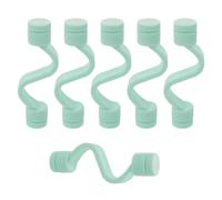 NOLITOY 6 Pièces Support Porte Magnétique Flexible pour Machine à Laver à Chargement Frontal Accessoire Anti-odeur pour Maintenir la Porte Ouverte Installation Facile Compatible