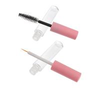 NOLITOY 6 Pièces Tube Mascara Vide avec Applicateur Cils et Liner Ombre Flacon Maquillage Rechargeable Transparent et Portable pour DIY Beauté