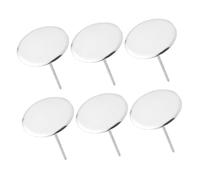 NOLITOY 6pièces Aiguilles À Fleurs pour Gâteaux Acier Inoxydable Outils De Décoration Pâtisserie Réutilisables pour Réaliser des Roses Et Fleurs Crème sur Gâteaux Et Cupcakes