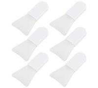 NOLITOY 6pièces Brosse à Facial Silicone Tête Courte Pratique Douce Et Pour Application Visage Et Nettoyage De Peau Outil Cosmétique Pour Centre Beauté Maison Et Voyage