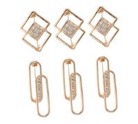 NOLITOY 6pièces Jupes Pinces Couture Ajusteur De Pantalon Pour Femmes Épingles à Robe Pinces à Vêtements Fermoirs Pour Jeans