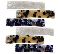NOLITOY 6pièces Pinces à Cheveux Pour Femmes Barrettes à Ressort Style Français Adaptées Aux Cheveux Épais
