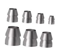 NOLITOY 7 pièces Jeu de Coins pour Installation et Renforcement de Manche de Marteau Accessoires Durables et Faciles à Installer pour Outils de Charpentiers et Bâtisseurs Kit Compact avec