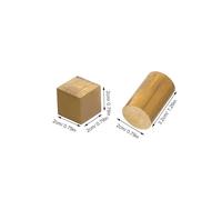 NOLITOY 7 Pièces Set de Cubes et Cylindres Cuivre et Aluminium pour Expériences de Enseignement Scientifique Portable et pour et Apprentissage Physique