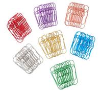 NOLITOY 70 Pièces Porte-stylo Métal pour Cahier Clips Décoratifs pour Journal Support Stylo Robuste Fer Accessoires Organisation Bureau et École