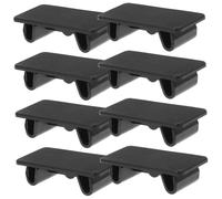 NOLITOY 8 pièces Cache Trou pour Interrupteur à Bascule Automobile Résistant Aux Températures Extrêmes Nylon Remplaçant Panneau de Commande Usé