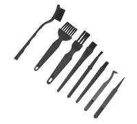 NOLITOY 8 pièces Kit de Brosses pour Nettoyage Clavier et Électronique Brosse de Dépoussiérage pour Clavier Dordinateur Circuit Imprimé et Carte Outils Pratiques et Fiables