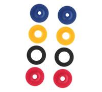 NOLITOY 8 pièces Limiteur de Débit Silicone Étanche Réducteur Économiseur Eau Compatible avec Pommeaux et Tuyaux Joint Étanchéité Anti-Fuite Facile à Installer