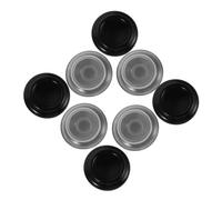 NOLITOY 8 Pièces Piano Pads Abs Caster Cups With Non Slip Cushion For Upright Piano Leg Floor Protection Noise And Scratch Reduction Wood Tile Carpet Transparent