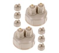 NOLITOY 8pièces Bouchon De Bouteille pour Générateur De Portable Compatible avec Diffuseurs pour Aquarium De Remplacement pour Couvercle De Bouteille