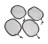 NOLITOY 8pièces Réseau De Cheveux Élastique Pour Queue De Cheval Accessoires De Perruque Respirants Pour Coiffures Élégantes Et Pratiques