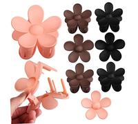 NOLITOY 9 Pièces Lot De Pinces à Cheveux à Fleurs Pour Cheveux Épais Pour Femmes Et Filles