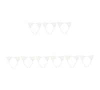 NOLITOY 9pièces Bandeau Oreilles De Chat Dentelle Pour Déguisement Féminin Accessoire Photo Amusant Et Original Adapté à Toutes Les Têtes