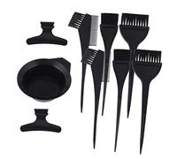 NOLITOY 9pièces Kit De Capillaire Avec Pinceaux Bol Et Clips Outils Pratiques Pour Coloration à Domicile Ou Salon Ensemble Complet Pour Cheveux