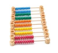 NOLITOY Abaque Arithmétique en Bois Détachable Coloré, Jouet Éducatif Léger pour Garçon et Filles, Cours de Mathématiques et L'éducation Précoce