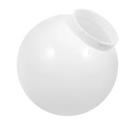 NOLITOY Abat Jour Sphérique Acrylique Lait Blanc pour Lampe Extérieure Accessoire de Remplacement et Facile à Installer Décoration de Jardin et Intérieur