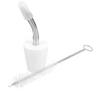 NOLITOY Accessoire Bec Verseur Acier Inoxydable pour Bouilloire Extension et Antirouille pour Cafetière de Camping Compatible avec Buse de Pulvérisation et Tuyau Facilitant Versement