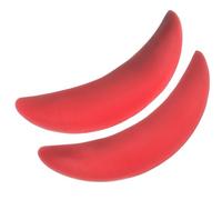 NOLITOY Accessoire de Farce Poisson D'avril 1 Pièce Lèvres Rouges en Caoutchouc Grosse Bouche Cosplay pour Fête Costume Clown Drôle Amusant Adulte et Garçon et Filles