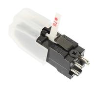NOLITOY Aiguille de Remplacement Double Pointe pour Platine Vinyle Stylus Précis pour Accessoires Gramophone Haute Fidélité et Usure Réduite Compatible avec Phonographe