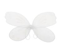 NOLITOY Ailes D’ange Légères Blanches pour Garçon et Filles, Accessoires de Costume Fée, Ailes Décoratives pour Jeux de Rôle, Fêtes D’anniversaire, Halloween et Cosplay