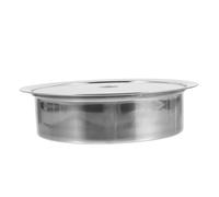 NOLITOY Anneau et Couvercle Adaptateur pour Plaque Induction Acier Inoxydable Kit Renfort pour Table à Fondue et Facile à Installer Accessoire Pratique pour Réparation et Usage Quotidien