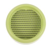 NOLITOY Bac de Culture Hydroponique pour Herbe à Chat Jardinière sans Terre en Plastique Léger Vert Kit de Plantation Intérieur pour Chat Domestique Boîte à Facile