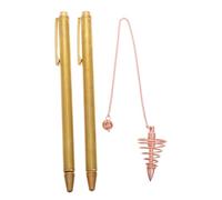 NOLITOY Baguette Sourcier Cuivre Robuste Outil de Divination Polyvalent Tige Compacte et Portable pour Chasseurs Fantômes et Localisation Eau