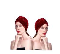 NOLITOY Bandeau Cosmétique Rouge pour Femme Accessoire de Bain Pratique Éponge Absorbante pour Maquillage et Soins Visage