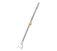 NOLITOY Barre Télescopique Réglable en Acier Inoxydable 53-78 CM Poteau à Linge Extensible Gris Accessoire Polyvalent pour Balcon Placard et Séchage Intérieur ou Extérieur