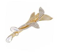 NOLITOY Barrette Alliage Élégante à Ressort pour Femmes et Filles Pince de Côté Mode Accessoire Cheveux Décoratif Cadeau Chic pour Occasions Spéciales
