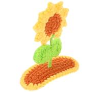 NOLITOY Barrette Fleur Laine Tournesol pour Femmes Épingle Cheveux Décorative Mignonne Accessoire Polyvalent pour Cheveux Épais Style Estival Élégant