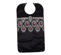 NOLITOY Bavoir Adulte Étanche avec Design Vintage Protection Vêtements pour Seniors Facile à Enfiler et Lavable Bavoir Réutilisable pour Repas et Pratique