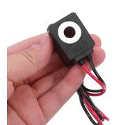 NOLITOY Bobine Électromagnétique à Double Fil DC 24V 3W Bobine de Solénoïde Hydraulique de Remplacement pour Électrovanne de Levage de Remorque et Benne Orientable Compatible Système