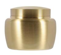 NOLITOY Boîte à Cendres en Métal Cuivre, Petite Urne Funéraire Étanche, Pot de Conservation Scellé Multifonction pour Cendres, Parfum ou Bijoux, pour Inhumation et Rangement Sécurisé