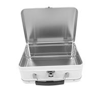 NOLITOY Boîte à Déjeuner Tôle Rétro avec Verrou Boîte Lunch Portable pour Sandwichs Fruits Légumes pour Famille Pique et Randonnée