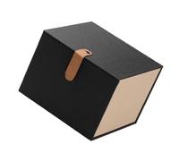 NOLITOY Boîte à Thé en Tissu Bleu Étui de Rangement pour Tasses, Format 11x11x10 Cm, Coffret Présent Élégant pour Amateurs de Thé, Usage Bureau et Fête, Conservation Pratique et Décorative