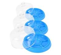 NOLITOY Boîte de Rangement Plastique Étanche 3pcs Étui Anti-poussière et pour Mouvement de Montre pour Ateliers de Réparation D'horlogerie
