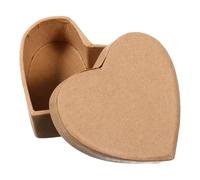 NOLITOY Boîte en Papier Kraft Forme Cœur pour Petits Objets et Friandises, Design Unique et Élégant, pour Décoration DIY et Arrangements Floraux Saint-valentin