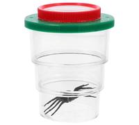 NOLITOY Boîte Observation Insectes Portable Loupe Intégrée Couleurs Vives Kit Exploration pour Garçon Fille Curieux