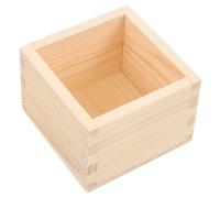 NOLITOY Boîte Rangement Craie Bois Petit Format Organisateur Bureau Multifonction Pot Stylo Bois Naturel pour Craies et Marqueurs