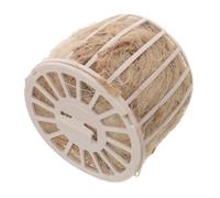 NOLITOY Bols de Nidification pour Pigeons Lot de 2 en Plastique Nid de Reproduction Panier en Fibre de Chanvre Rembourré Fourniture Nid Oiseaux pour Cages et Volières