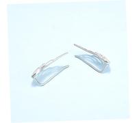 NOLITOY Boucles Oreilles Créatives Argent Plume Bijoux Fins Pendants pour Femmes Design Délicat Ailes Ange Cadeau Femme Chic Confortable