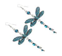 NOLITOY Boucles Oreilles Dragonfly pour Femmes Bijoux Pendants Élégants Accessoire de Mode pour Anniversaire Saint Valentin Mariage et Plus