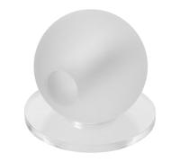 NOLITOY Boule D’Entraînement au Billard Mate Transparente 16 MM Perforations - Outil de Visée Précis pour Bille Blanche - Accessoire D’Entraînement au Snooker et Billard pour Amélioration