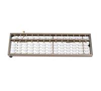 NOLITOY Boulier en Alliage D'aluminium à 13 Barres, Calculateur Arithmétique pour Étudiants et Comptables, Éducatif pour Apprentissage des Mathématiques, Outil de Calcul Mental