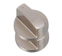 NOLITOY Bouton de Remplacement pour Cuisinière à Gaz Zinc Alliage Sécurité pour Verrouillage des Boutons Compatible avec Cuisinières et Fours Installation Facile et Durable