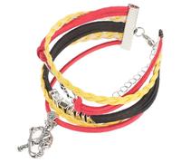 NOLITOY Bracelet Drapeau Allemand Créatif Style Mode Léger et Confortable Unisexe Accessoire National pour Activités et Quotidien
